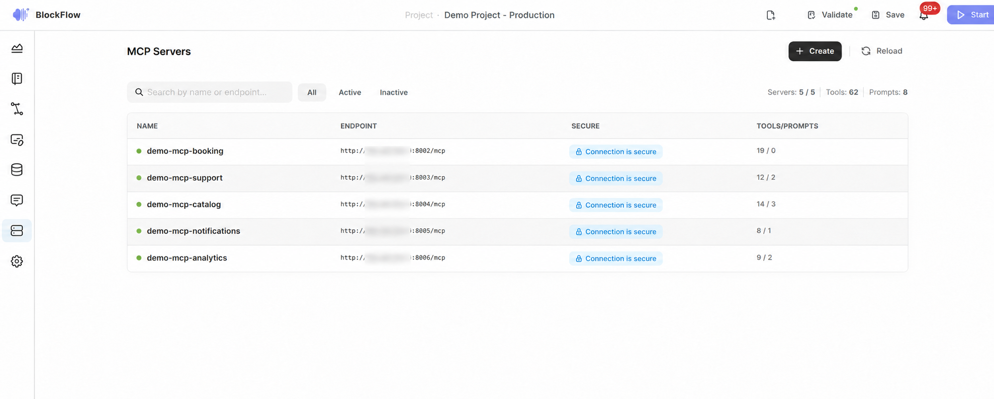 Figure 2 — MCP Registry page